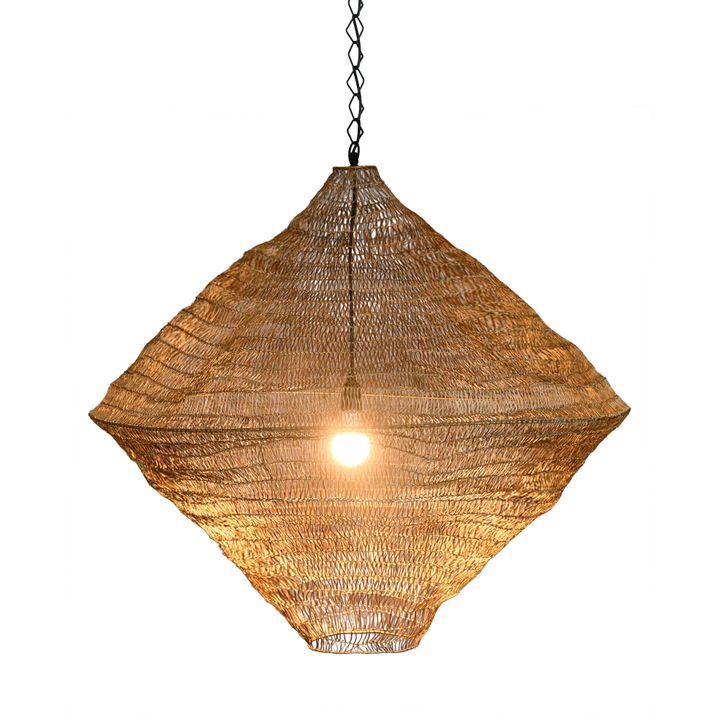 Metropolitan Ceiling Pendant Medium Brass