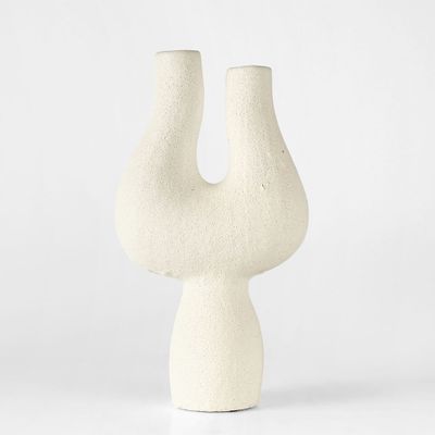 Moore Vase Tall Chalk
