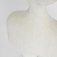 Moore Vase Low Chalk