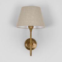 Dino Wall light Base Antique Brass