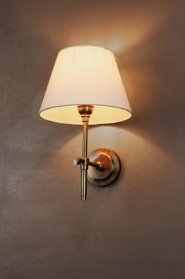 Dino Wall light Base Antique Brass