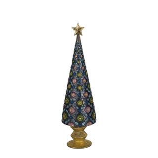 Amari Sparkle Cone Tree Blue