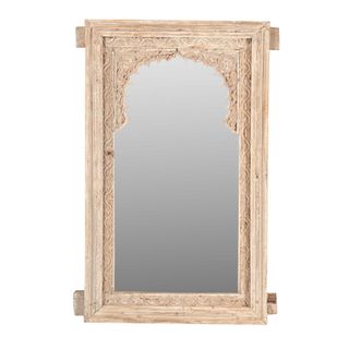 Vintage Mirror Hand Carved 051