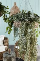 Elda Rattan Hanging Basket Large Natural