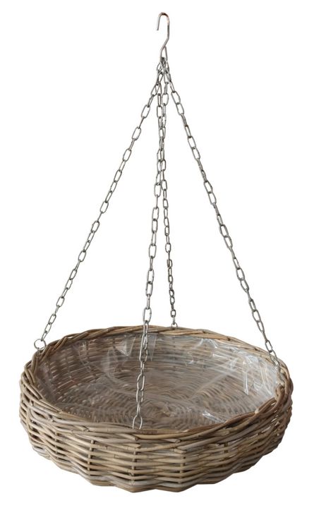 Elda Rattan Hanging Basket Large Natural