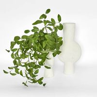 Miro Vase Round Chalk