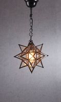 Star Ceiling Pendant Small Black