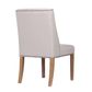 Ithaca Dining Chair Beige W/Studs