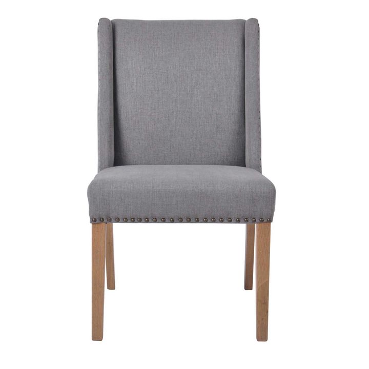 Ithaca Grey Dining Chair W/Studs