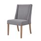 Ithaca Grey Dining Chair W/Studs