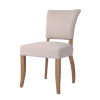 Claude Oakwood Dining Chair Beige