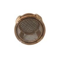 Cayman Rattan Hamptons Side Table Natural