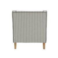 Bondi Hamptons Armchair Blue Pinstripe