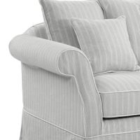 Slip Cover Only - Avalon Hamptons 3 Seat Sofa Cloud Stripe