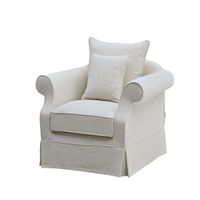 Slip Cover Only - Avalon Hamptons Armchair Ivory