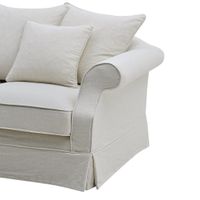 Slip Cover Only - Avalon Hamptons 2 Seat Sofa Ivory