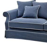 Slip Cover Only - Avalon Hamptons 3 Seat Sofa Navy