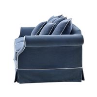 Slip Cover Only - Avalon Hamptons 3 Seat Sofa Navy