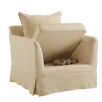 Slip Cover Only - Noosa Hamptons Armchair Beige