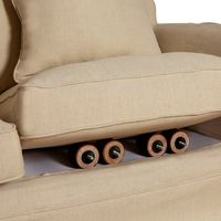 Slip Cover Only - Noosa Hamptons 2 Seat Sofa Beige