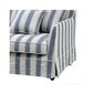 3 Seat Slip Cover - Noosa Blue Sky Stripe