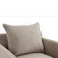 Slip Cover Only - Noosa Hamptons Armchair Natural W/White Piping