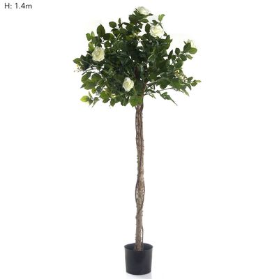 Rose Topiary Light White 1.4m