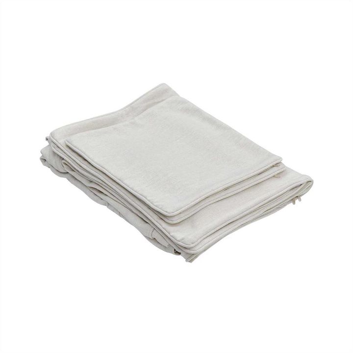 Slip Cover - Marbella Ottoman Ivory