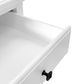 Sorrento White 3 Drawer Console