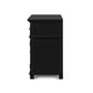 Sorrento 3 Door Hamptons 145cm Buffet Black