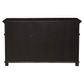 Sorrento 3 Door Hamptons 145cm Buffet Black