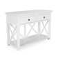 Sorrento 2 Drawer White Console