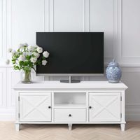 Sorrento Hamptons 170cm Media Unit White