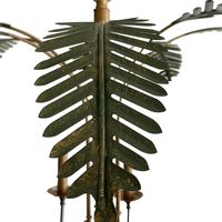 Palm Leaves Iron Chandelier 8 Lights