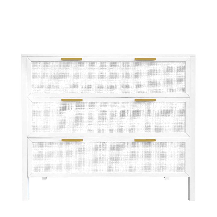 Santorini Dresser 3 Drawer White
