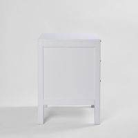 Santorini Bedside 3 Drawers White