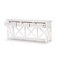 West Beach 3 Draw Draw Console Console White