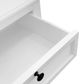 West Beach Bedside Table White