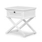 West Beach Side Table White