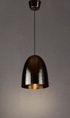 Dolce Beaten Ceiling Pendant Charcoal