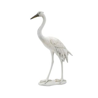 Elegant White Bird Statue H58cm