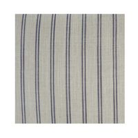 55Cm Throw Cushion White/Blue Pin Stripe