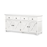 Sorrento 4 Door Hamptons 188cm Buffet White