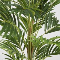 Real Touch Mini Palm Tree In Black Pot 120cm