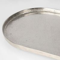 Flanders Oval Tray Silver Large