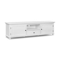 West Beach Hamptons Media Unit White Large