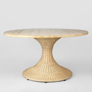 Belmont Rattan Round Dining Table 140CM