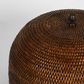 Paume Rattan Food Cover Antique Brown