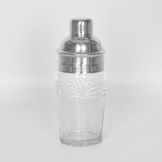 Palm Glass Cocktail Shaker