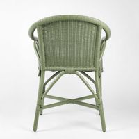 Belle Rattan Armchair Green - Alfresco